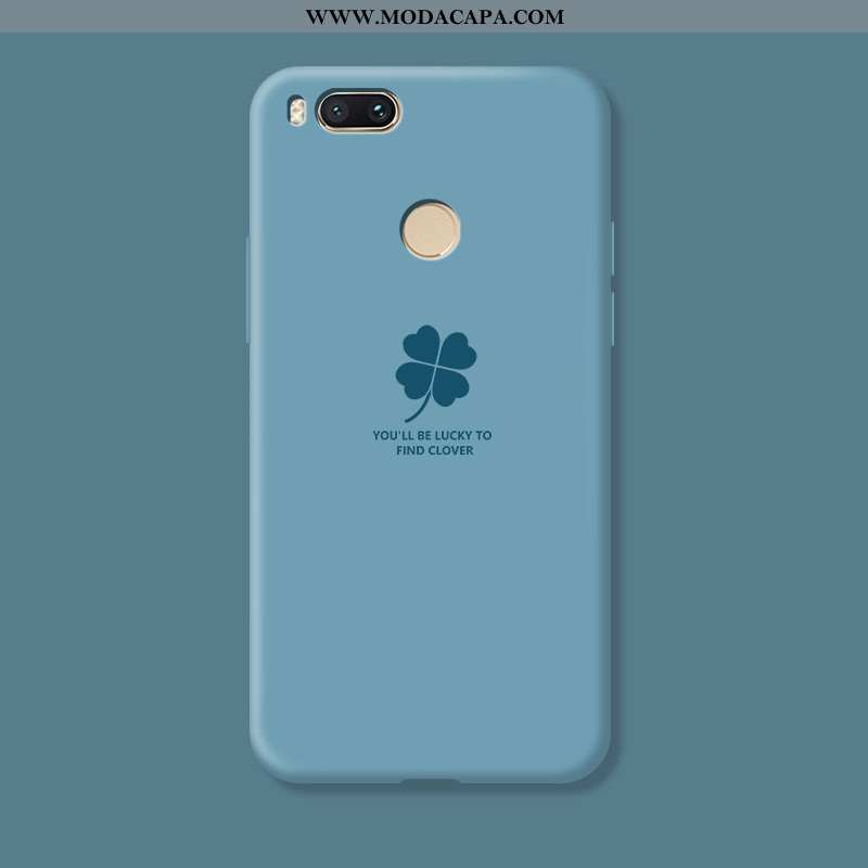 Capa Xiaomi Mi A1 Silicone Telemóvel Personalizado Criativas Simples Antiqueda Tendencia Baratos