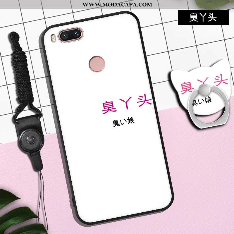 Capa Xiaomi Mi A1 Tendencia Capas Cordao Personalizada Cola Telemóvel Criativas Barato