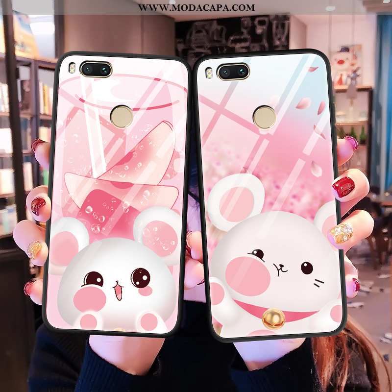 Capas Xiaomi Mi A1 Desenho Animado Soft Antiqueda Telinha Completa Tendencia Venda