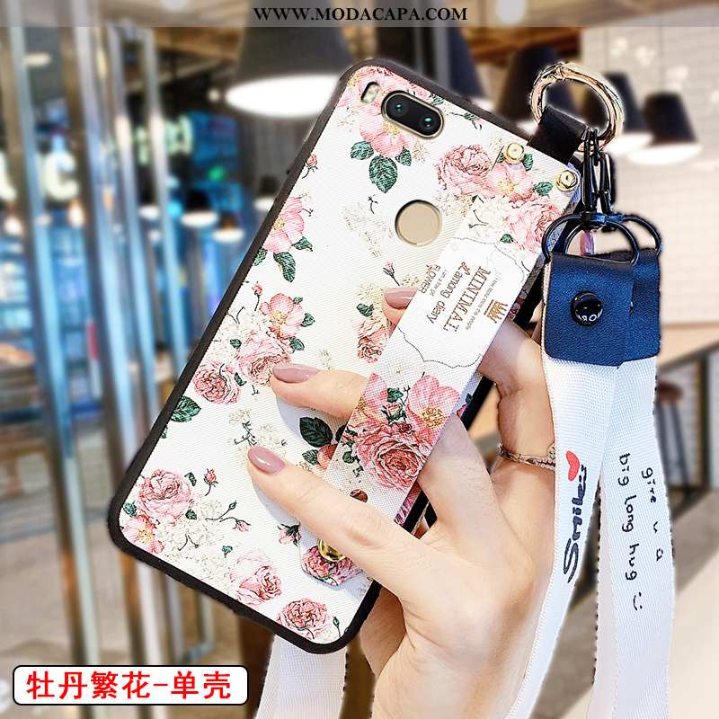 Capas Xiaomi Mi A1 Moda Fosco Wrisband Cola Rosa Personalizada Comprar