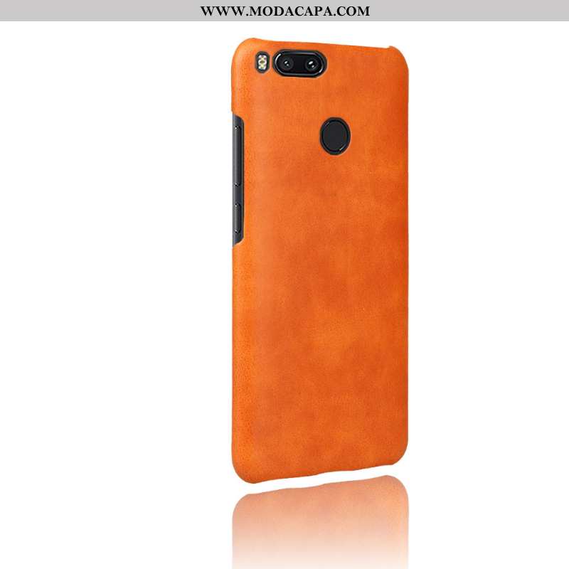 Capas Xiaomi Mi A1 Couro Cases Vintage Protetoras Business Pequena Baratos