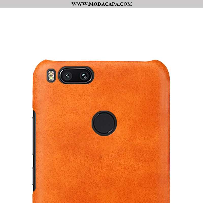 Capas Xiaomi Mi A1 Couro Cases Vintage Protetoras Business Pequena Baratos