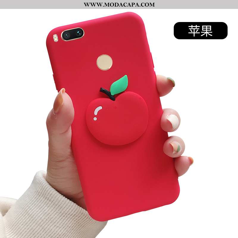Capas Xiaomi Mi A1 Personalizada Protetoras Telinha Cases Cordao Vermelho Telemóvel Barato