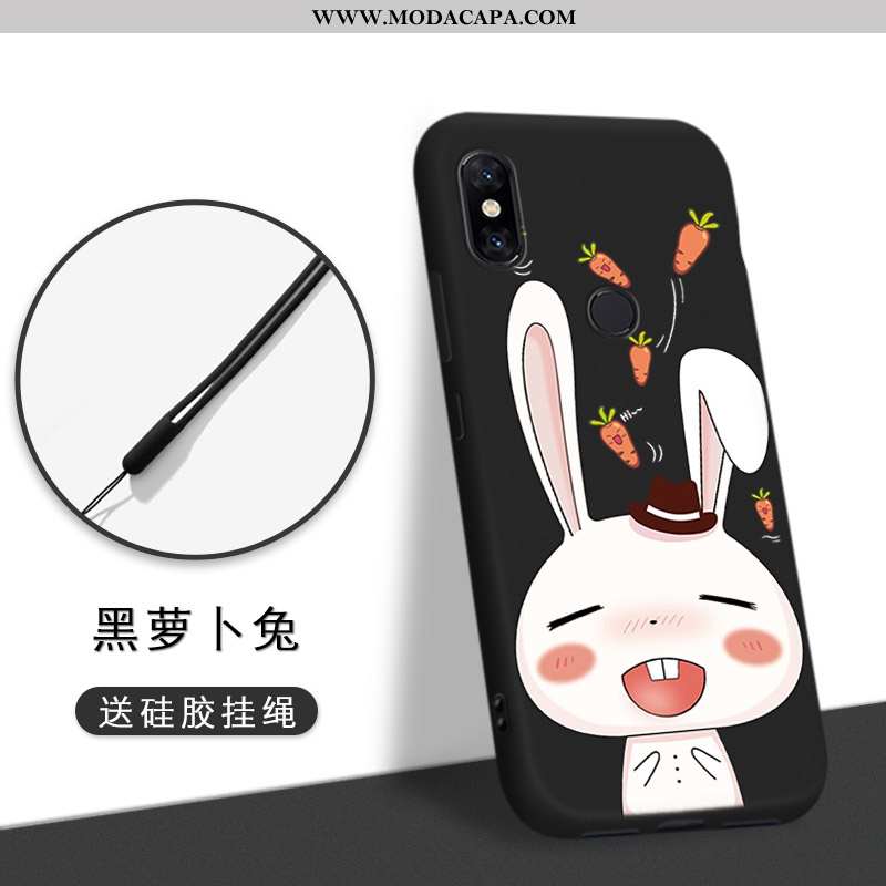 Capas Xiaomi Mi A2 Lite Tendencia Colorida Catinet Fofas Completa Desenho Animado Telemóvel Promoção