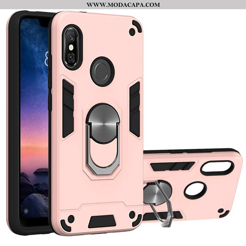 Capa Xiaomi Mi A2 Lite Protetoras Vermelho Telinha Cases Amarela Telemóvel Suporte Baratos