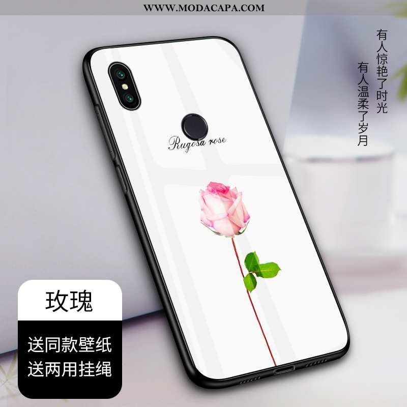 Capa Xiaomi Mi A2 Estiloso Tendencia Criativas Telemóvel Branco Novas Customizadas Barato