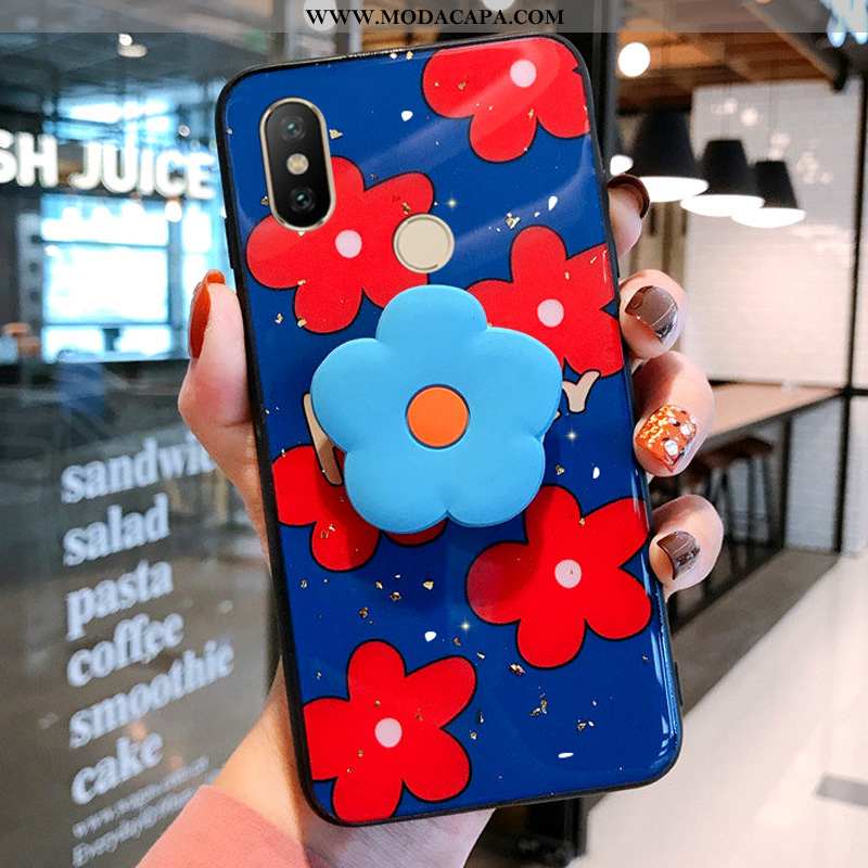 Capa Xiaomi Mi A2 Protetoras Novas Suporte Personalizada Traseira Tela Silicone Venda