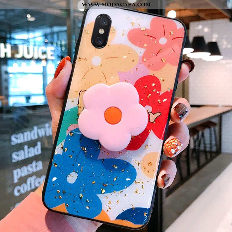 Capa Xiaomi Mi A2 Protetoras Novas Suporte Personalizada Traseira Tela Silicone Venda