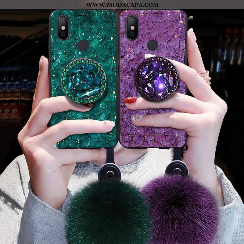 Capas Xiaomi Mi A2 Criativas Telemóvel Protetoras Completa Cases Verde Venda