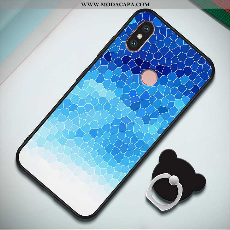 Capa Xiaomi Mi A2 Protetoras Cases Desenho Animado Suporte Soft Criativas Silicone Baratas