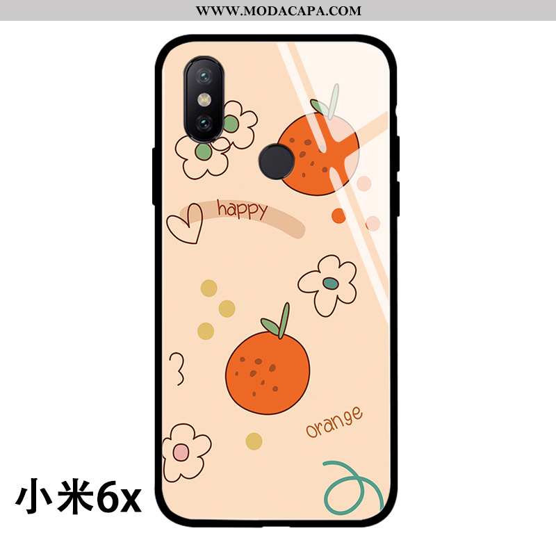 Capa Xiaomi Mi A2 Silicone Vidro Discovery Soft Antiqueda Novas Protetoras Venda