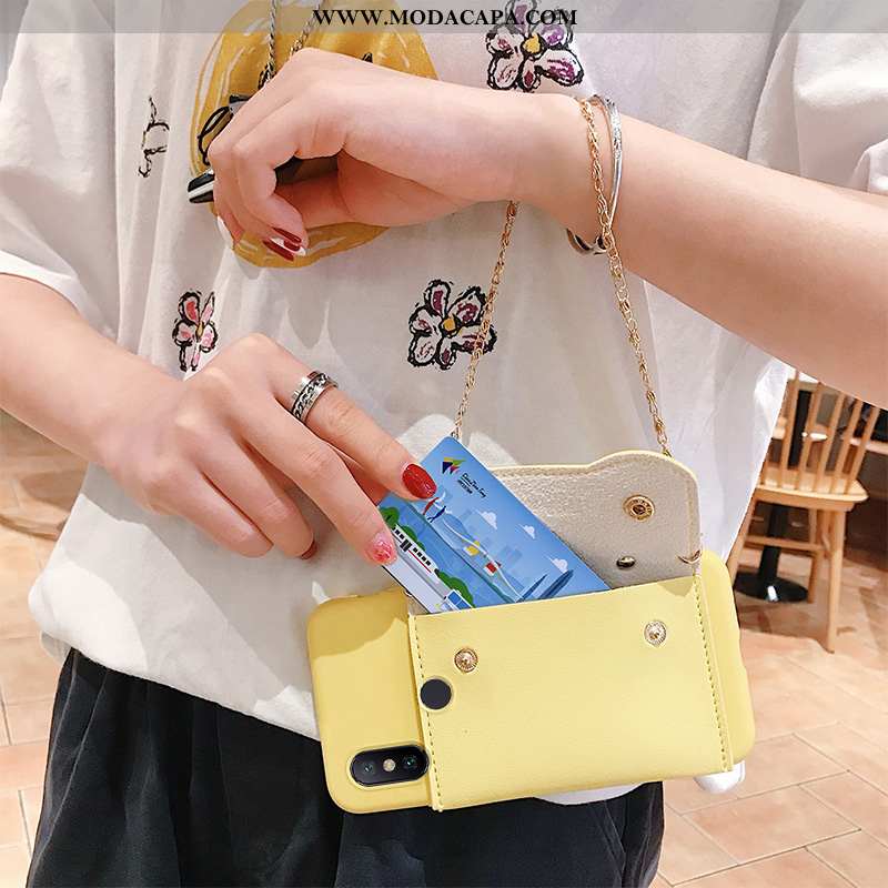 Capa Xiaomi Mi A2 Silicone Carteira Capas Protetoras Telinha Antiqueda Cases Barato