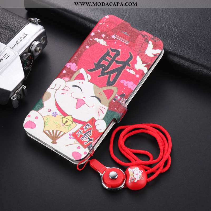 Capa Xiaomi Mi A2 Silicone Soft Desenho Animado Antiqueda Couro Tendencia Cover Barato