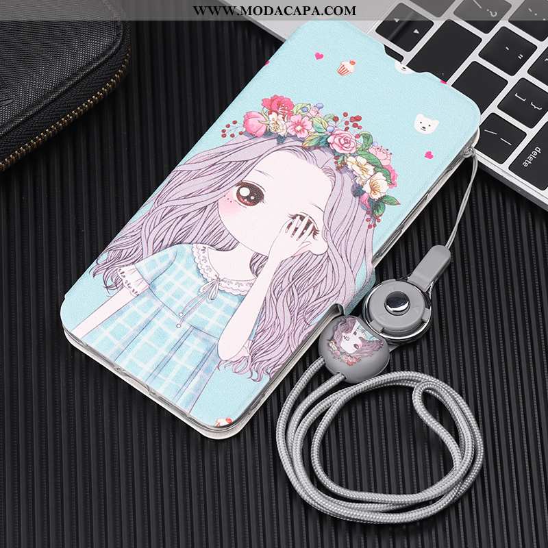 Capa Xiaomi Mi A2 Silicone Soft Desenho Animado Antiqueda Couro Tendencia Cover Barato