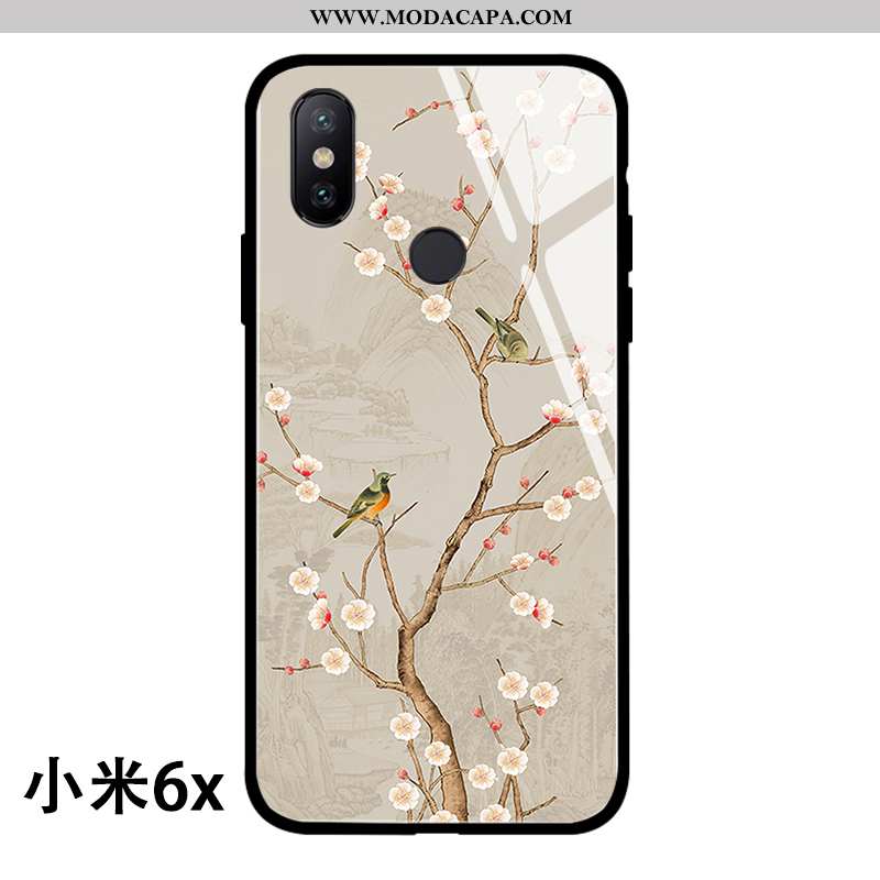 Capa Xiaomi Mi A2 Vidro Soft Protetoras Nova Discovery Telemóvel Tendencia Promoção