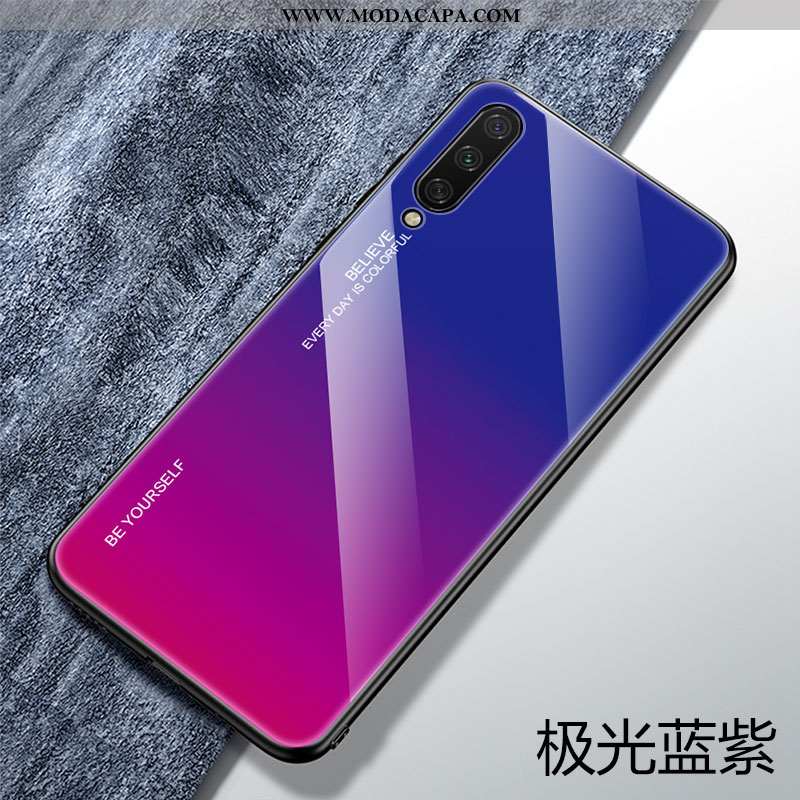 Capa Xiaomi Mi A3 Silicone Tendencia Gradiente Completa Resistente Cases Protetoras Baratos