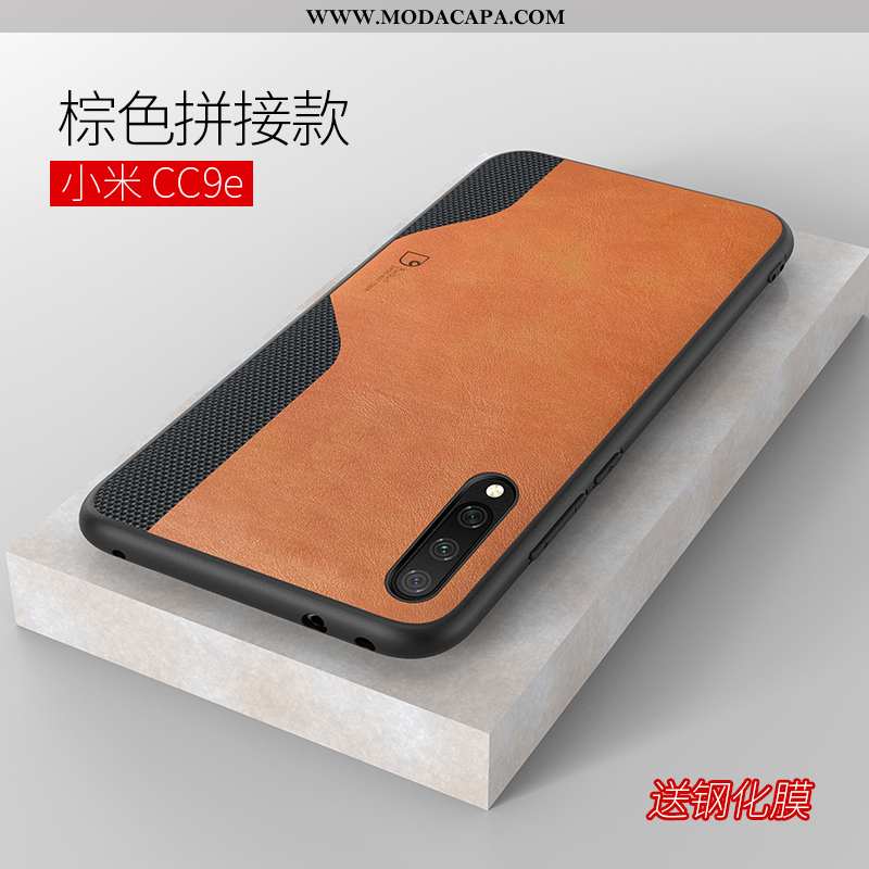 Capa Xiaomi Mi A3 Silicone Capas Telemóvel Antiqueda Completa Tecido Protetoras Promoção