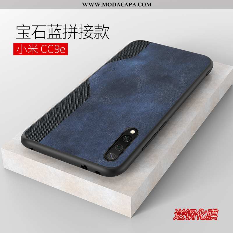 Capa Xiaomi Mi A3 Silicone Capas Telemóvel Antiqueda Completa Tecido Protetoras Promoção