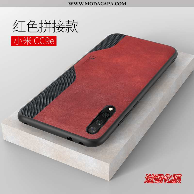 Capa Xiaomi Mi A3 Silicone Capas Telemóvel Antiqueda Completa Tecido Protetoras Promoção