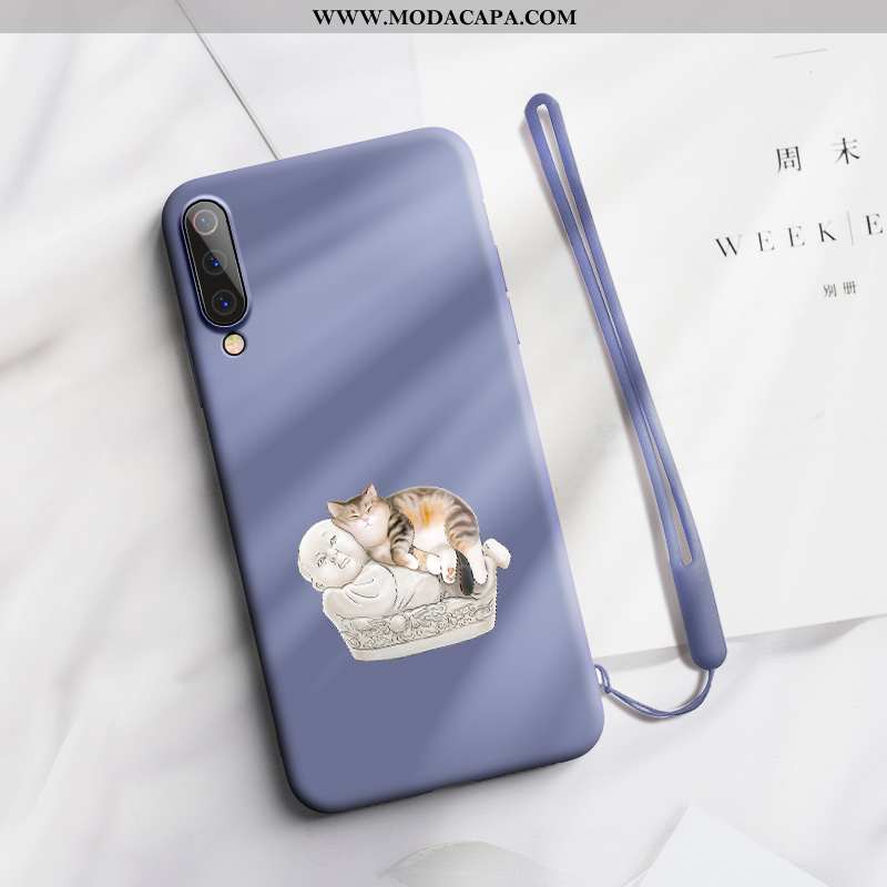 Capa Xiaomi Mi A3 Estiloso Antiqueda Minimalista Telemóvel Soft Silicone Protetoras Venda