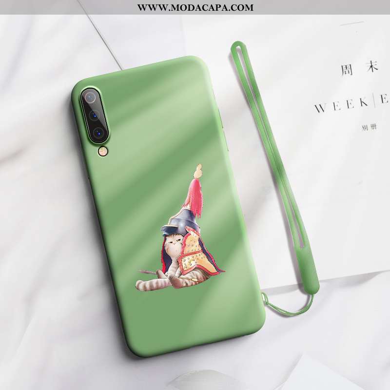 Capa Xiaomi Mi A3 Estiloso Antiqueda Minimalista Telemóvel Soft Silicone Protetoras Venda