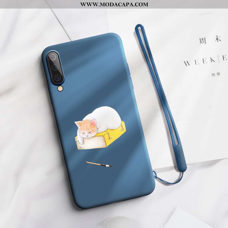 Capa Xiaomi Mi A3 Estiloso Antiqueda Minimalista Telemóvel Soft Silicone Protetoras Venda