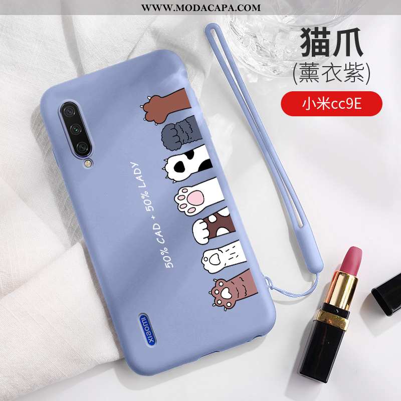 Capas Xiaomi Mi A3 Criativas Slim Telemóvel Telinha Vermelho Desenho Animado Online