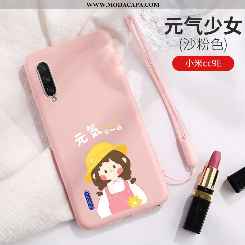 Capas Xiaomi Mi A3 Criativas Slim Telemóvel Telinha Vermelho Desenho Animado Online