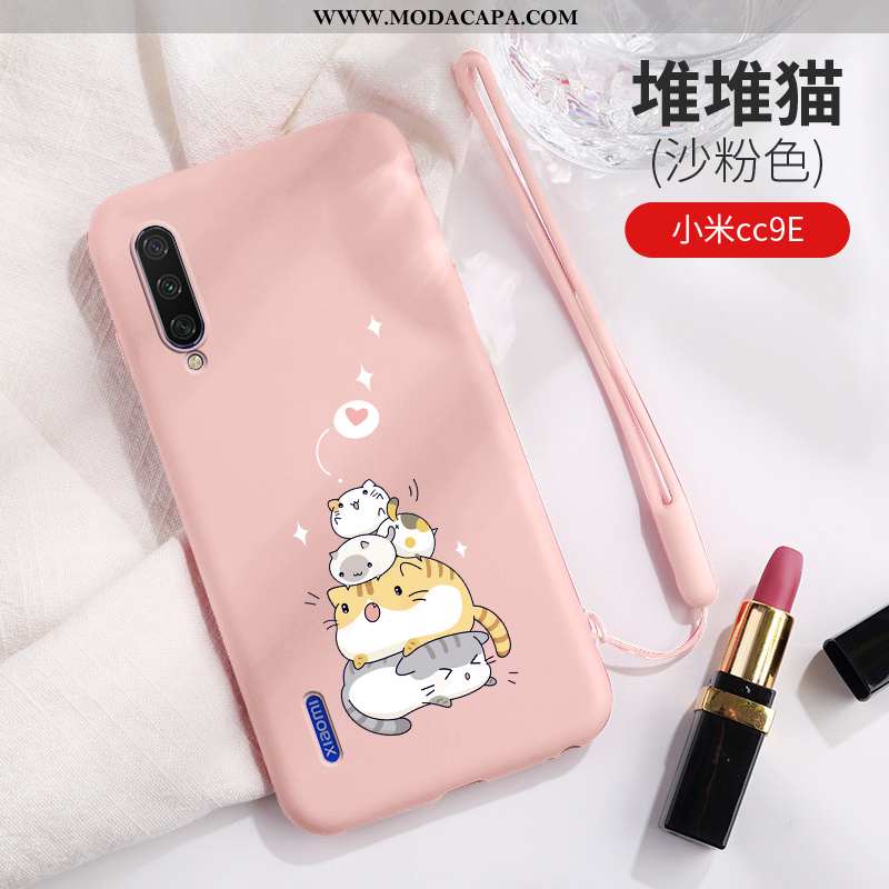 Capas Xiaomi Mi A3 Criativas Slim Telemóvel Telinha Vermelho Desenho Animado Online