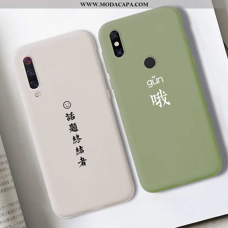 Capa Xiaomi Mi A3 Capas Vermelho Bege Pequena Telemóvel Venda