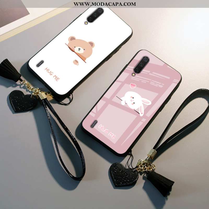 Capas Xiaomi Mi A3 Desenho Animado Completa Coelho Malha Telinha Telemóvel Barato