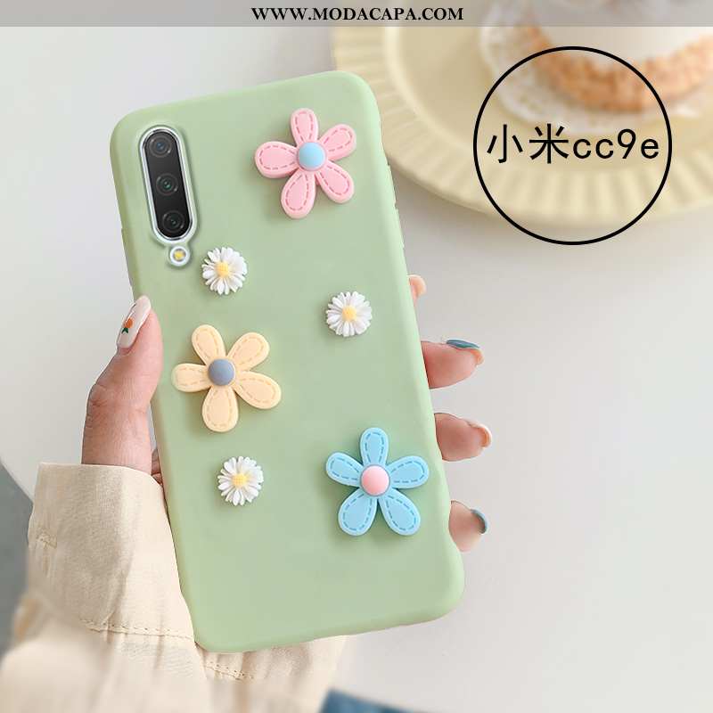 Capa Xiaomi Mi A3 Silicone Capas Cases Floridas Telinha Telemóvel Antiqueda Comprar