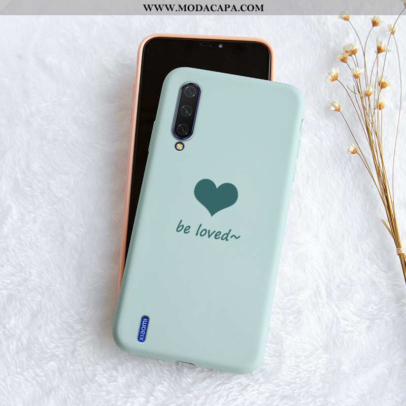 Capa Xiaomi Mi A3 Protetoras Soft Costume Nova Verde Capas Casal Barato