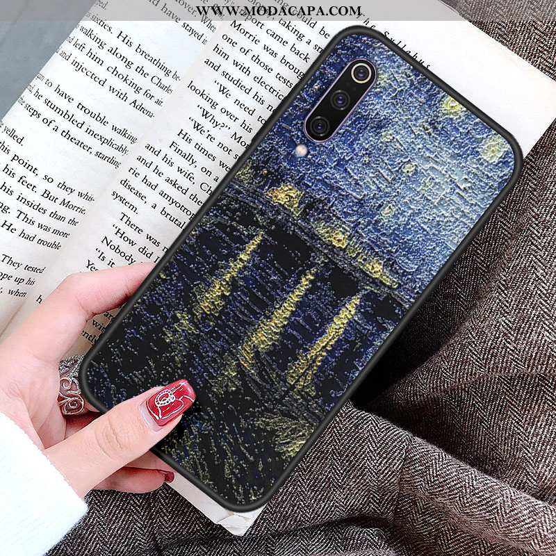 Capas Xiaomi Mi A3 Soft Completa Casal Antiqueda Azul Customizadas Baratas