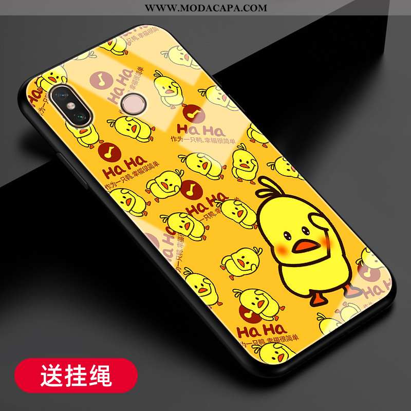 Capa Xiaomi Mi Max 3 Silicone Capas Telinha Completa Antiqueda Tendencia Vidro Comprar