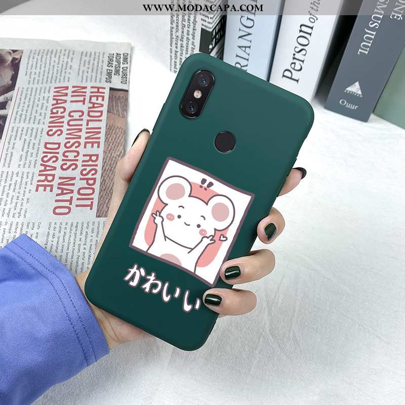 Capa Xiaomi Mi Max 3 Silicone Completa Soft Telemóvel Moda Tendencia Telinha Comprar