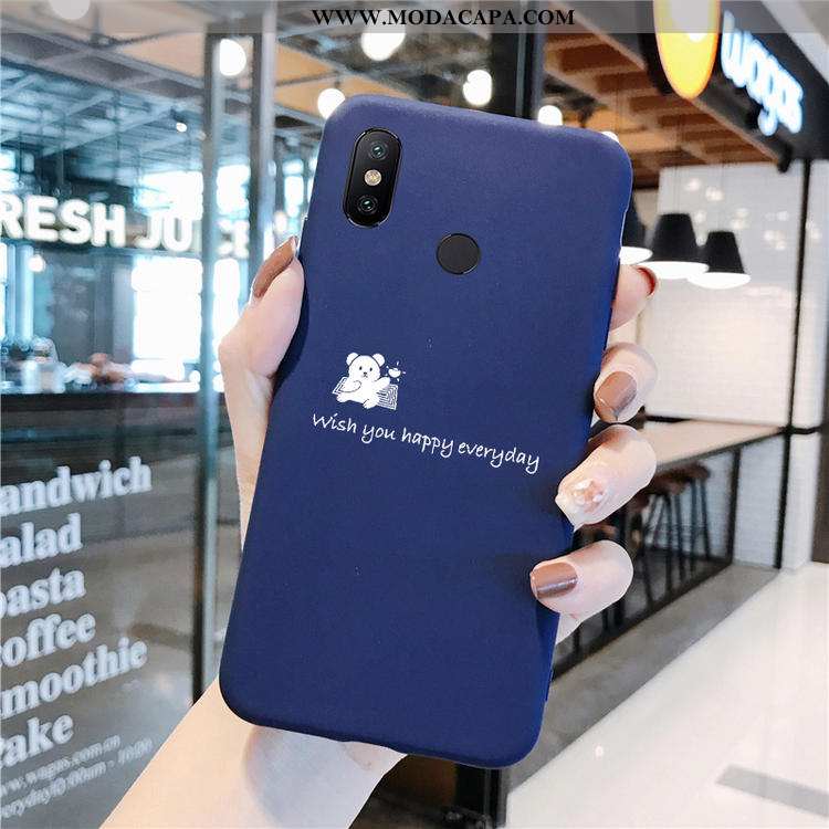 Capa Xiaomi Mi Max 3 Personalizada Novas Fosco Estilosas Transparente Soft Capas Promoção