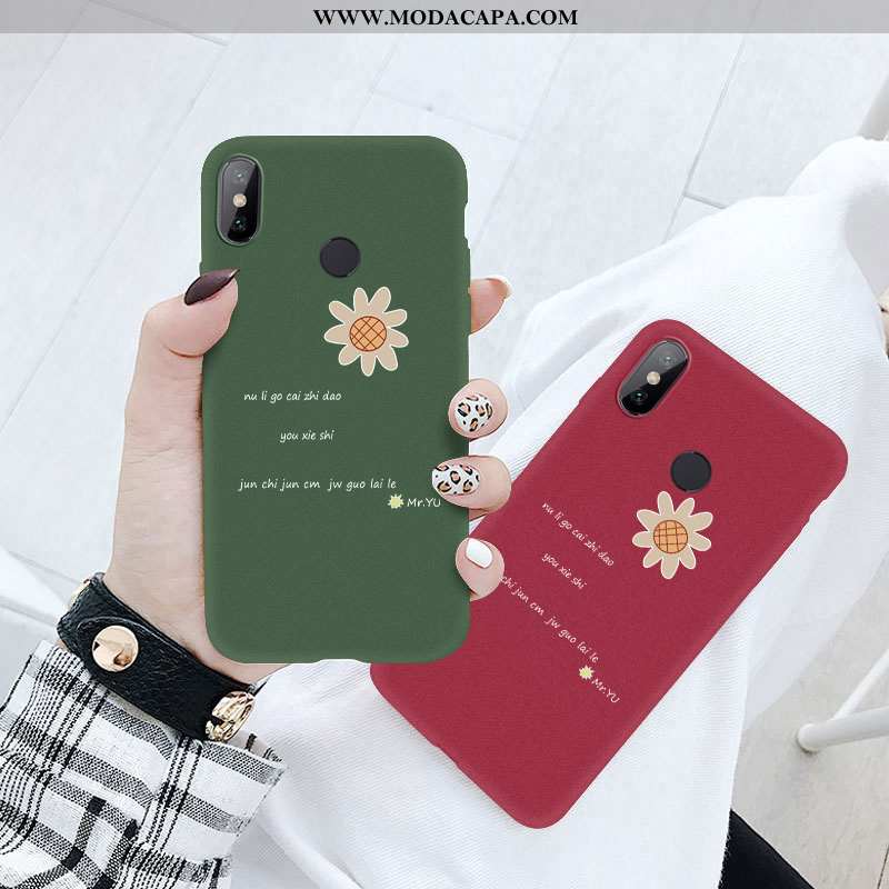 Capas Xiaomi Mi Max 3 Soft Verao Girassol Silicone Cases Pequena Barato