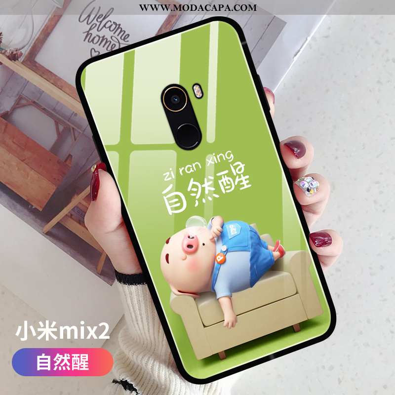 Capas Xiaomi Mi Mix 2 Super Malha Bonitos Casal Novas Telemóvel Silicone Baratos