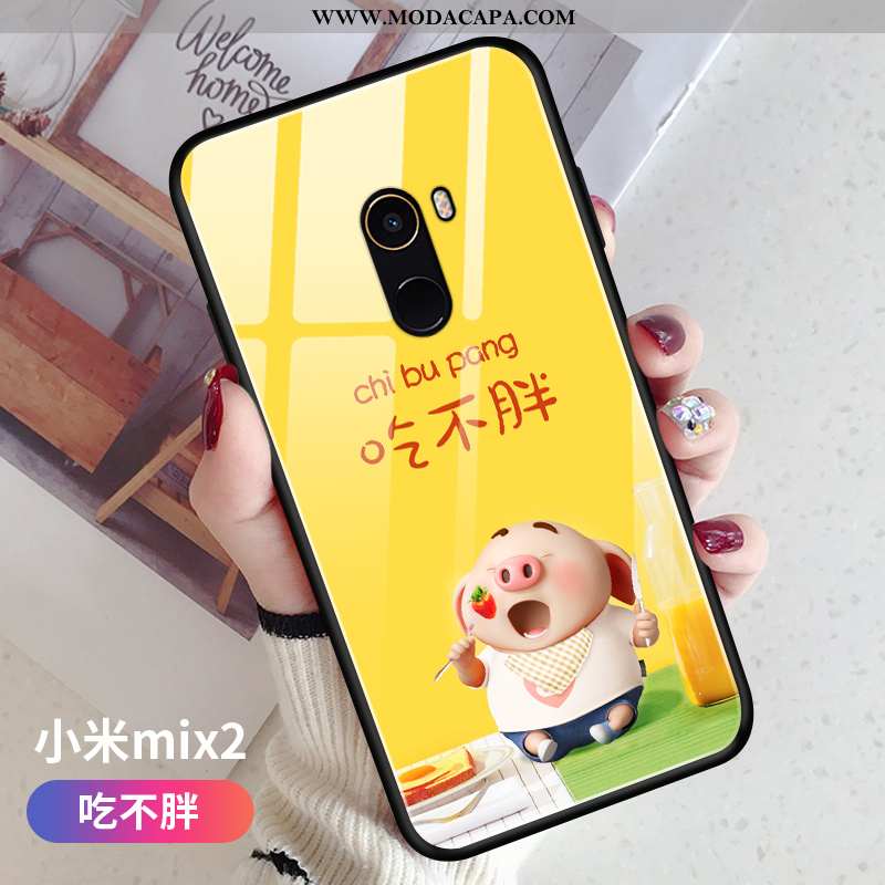 Capas Xiaomi Mi Mix 2 Super Malha Bonitos Casal Novas Telemóvel Silicone Baratos