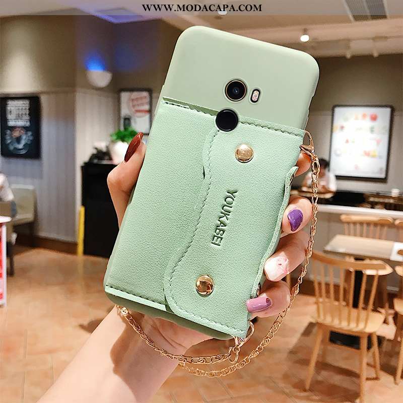 Capas Xiaomi Mi Mix 2 Personalizado Novas Protetoras Verde Telemóvel Completa Soft Online