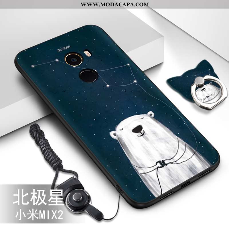 Capa Xiaomi Mi Mix 2 Personalizado Telinha Antiqueda Silicone Cases Protetoras Soft Promoção