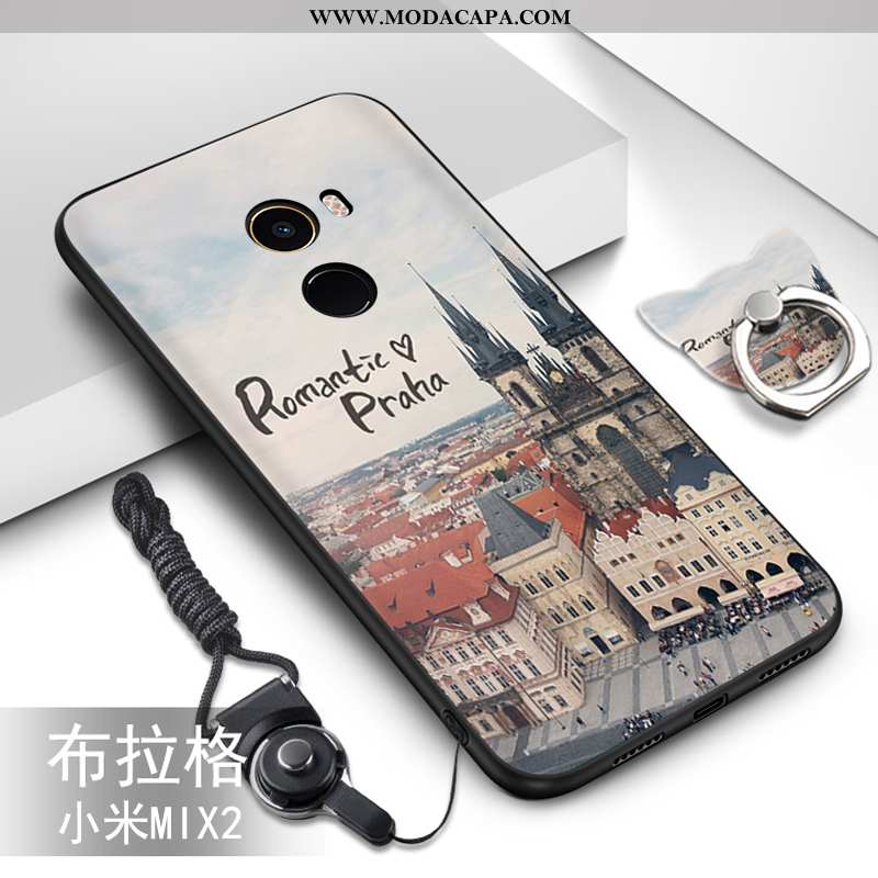 Capa Xiaomi Mi Mix 2 Personalizado Telinha Antiqueda Silicone Cases Protetoras Soft Promoção