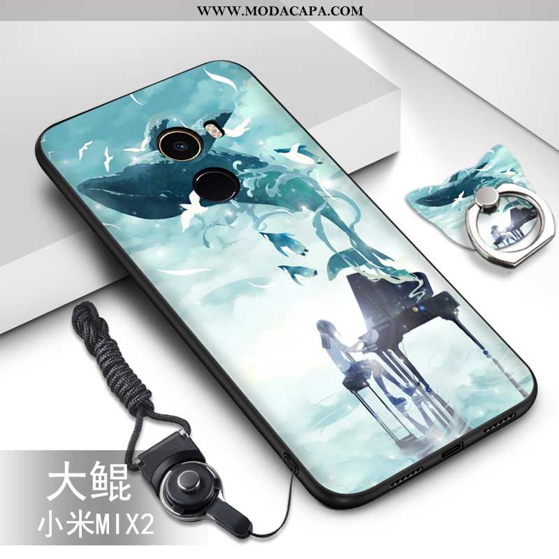 Capa Xiaomi Mi Mix 2 Personalizado Telinha Antiqueda Silicone Cases Protetoras Soft Promoção