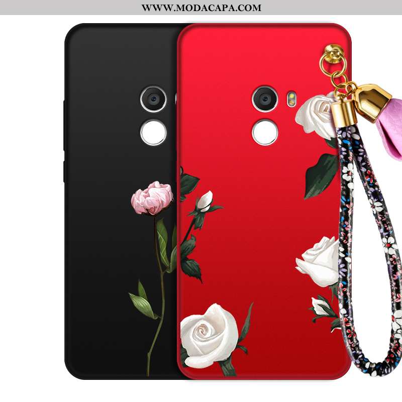 Capa Xiaomi Mi Mix 2 Soft Telemóvel Slim Antiqueda Cases Tendencia Pequena Promoção