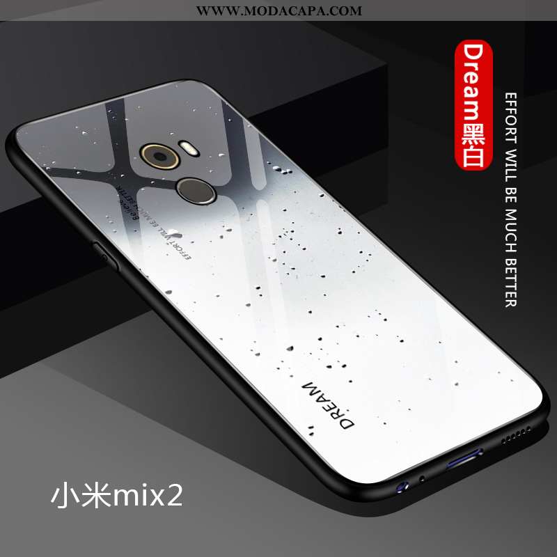 Capa Xiaomi Mi Mix 2 Silicone Soft Malha Antiqueda Vermelho Slim Capas Baratas