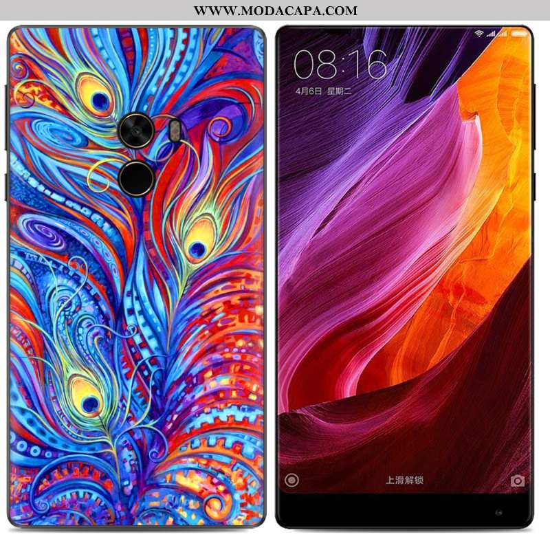 Capa Xiaomi Mi Mix 2 Tendencia Cases Pintado Telemóvel Telinha Capas Soft Comprar