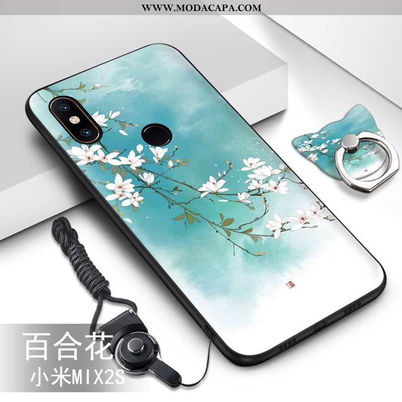 Capa Xiaomi Mi Mix 2s Desenho Animado Cases Capas Telemóvel Tendencia Cordao Silicone Venda