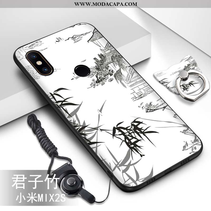 Capa Xiaomi Mi Mix 2s Desenho Animado Cases Capas Telemóvel Tendencia Cordao Silicone Venda