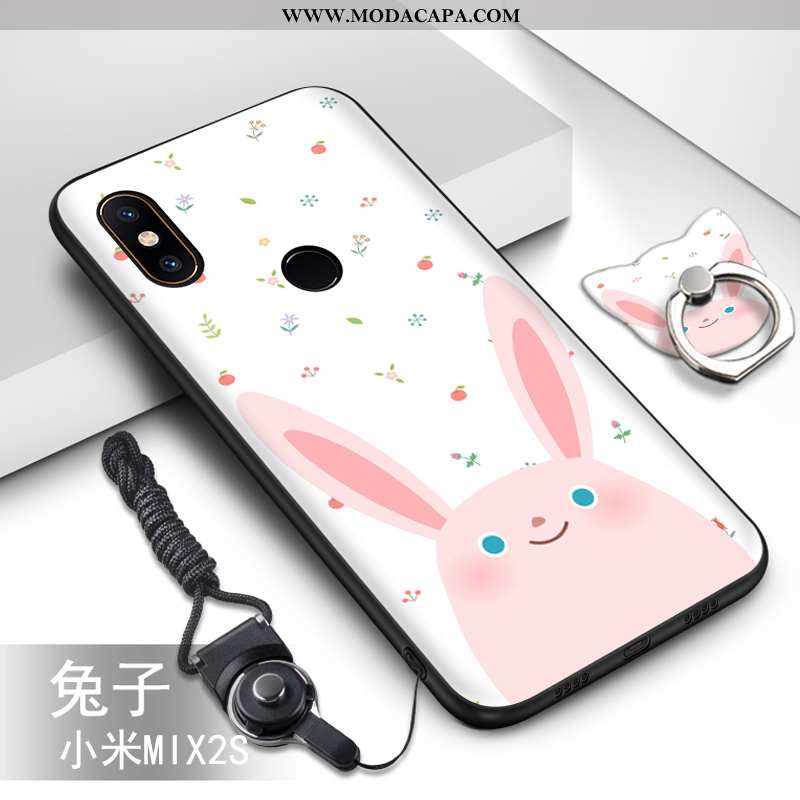 Capa Xiaomi Mi Mix 2s Desenho Animado Cases Capas Telemóvel Tendencia Cordao Silicone Venda